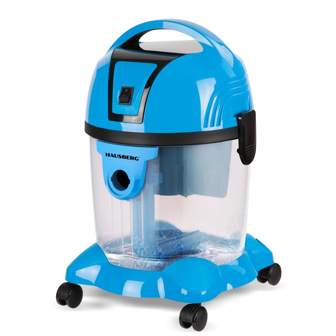 Aspirator cu filtrare prin apa Hausberg HB-2830BL, putere 2200W, Capacitate 18L, Nivel Zgomot 81dB, Filtru Lavabil, Tub Telescopic Metalic, Albastru